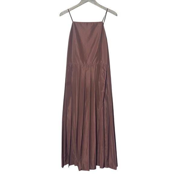 Tibi Dresses & Skirts - Tibi Italian Sporty Nylon Overall Dress in Cinnamon
